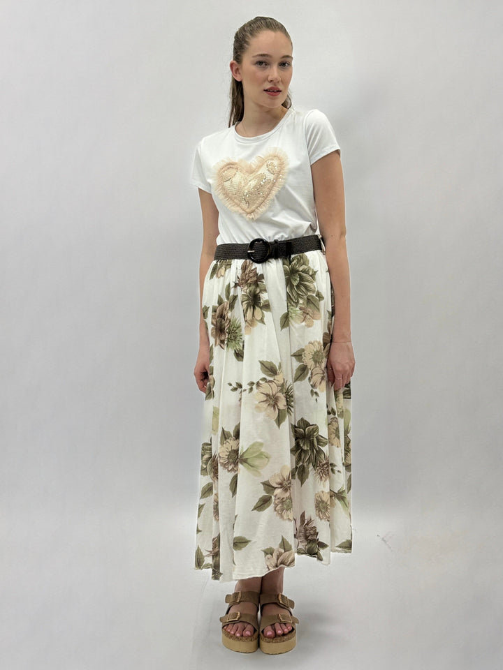 Daniëlle™  |  Skirt Belt Floral Print