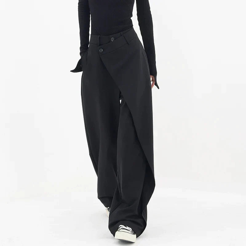 Asymmetric Baggy Pants Avélisse, view 3 - Elena Harper