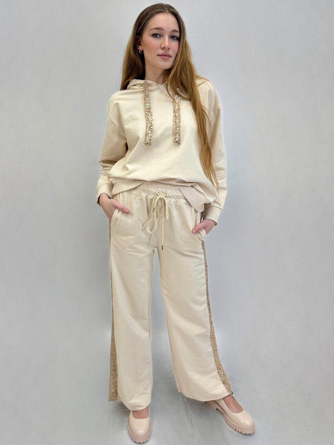 Tracksuit™  |  Trousers Side Sequins