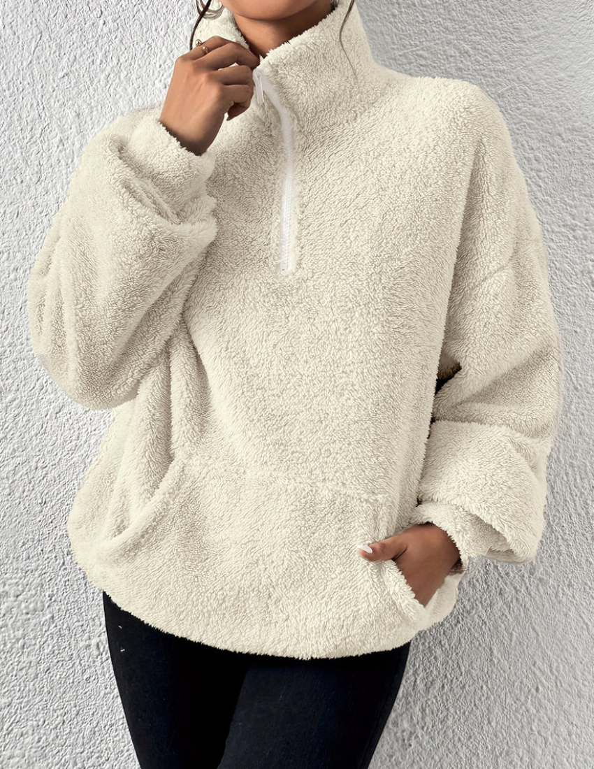 Casual Fluffy Pullover for Women
