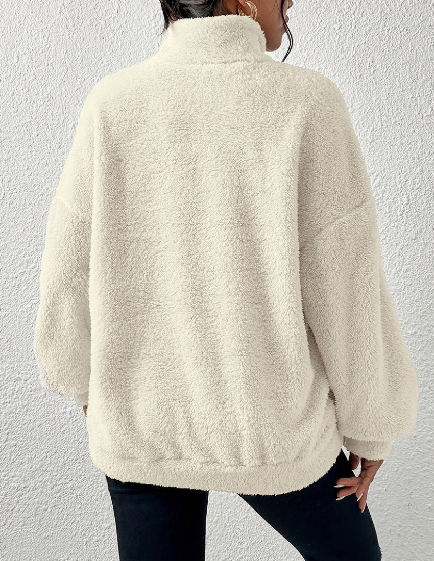 Casual Fluffy Pullover for Women