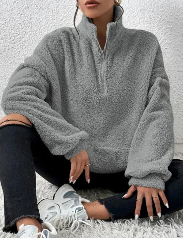 Casual Fluffy Pullover for Women