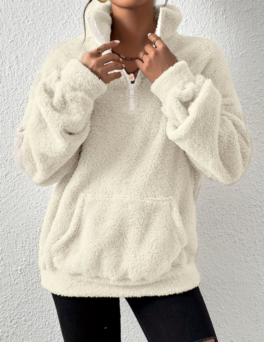 Casual Fluffy Pullover for Women