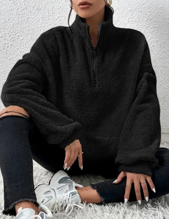 Casual Fluffy Pullover for Women