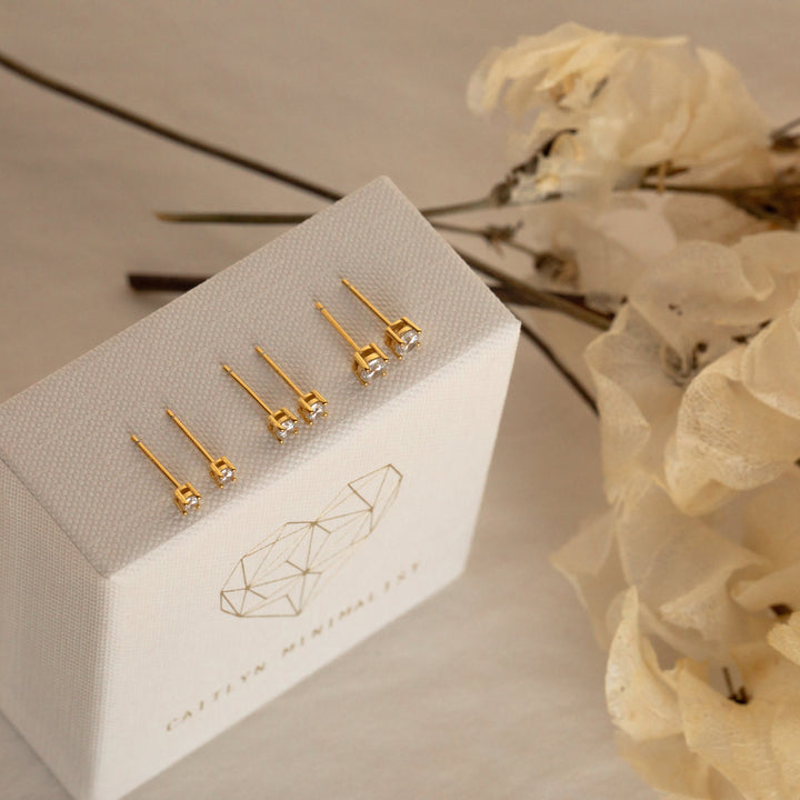 Booker Elegant Earring Set, view 8 - Elena Harper
