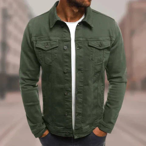Antonio Denim Jacket, view 2 - Elena Harper