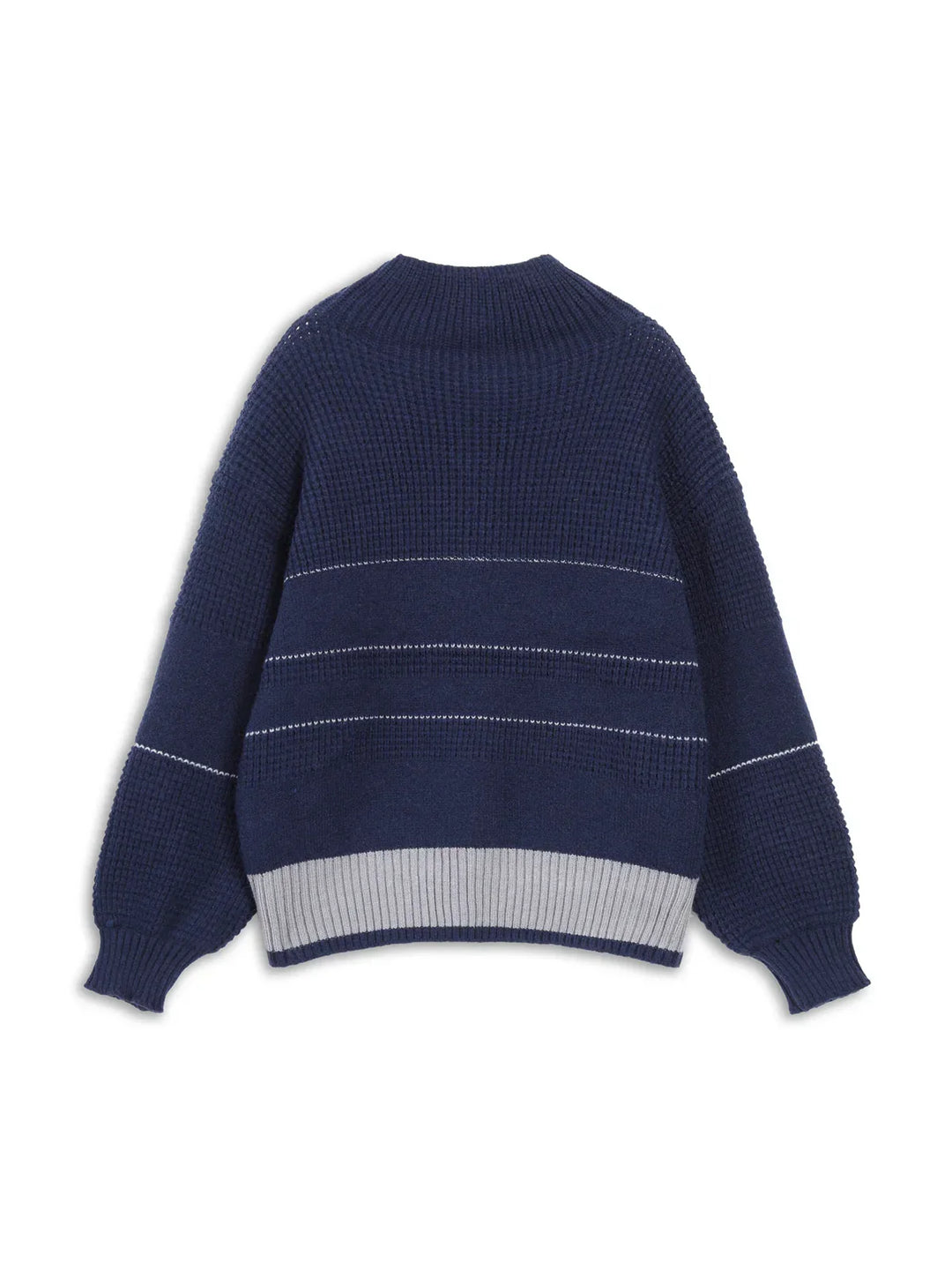 Abigail - Women's Knit Sweater with Button Placket