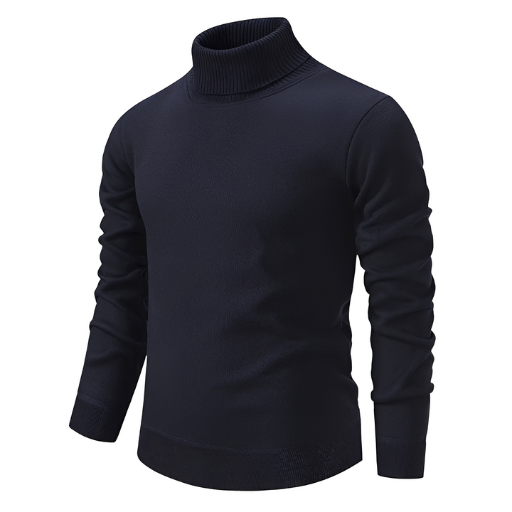Antony Comfortable Turtleneck Sweater, view 7 - Elena Harper