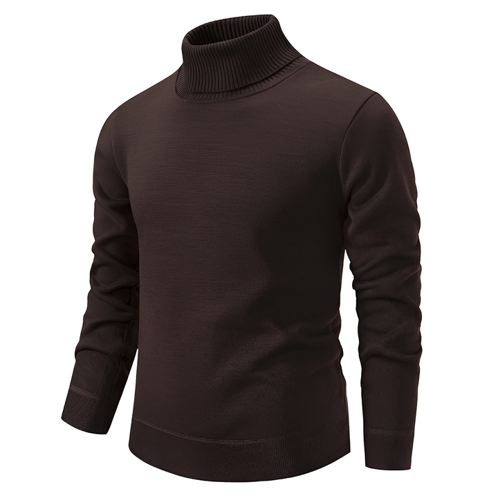 Antony Comfortable Turtleneck Sweater, view 6 - Elena Harper