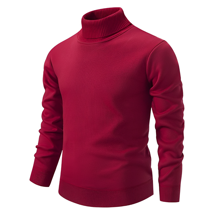 Antony Comfortable Turtleneck Sweater, view 5 - Elena Harper