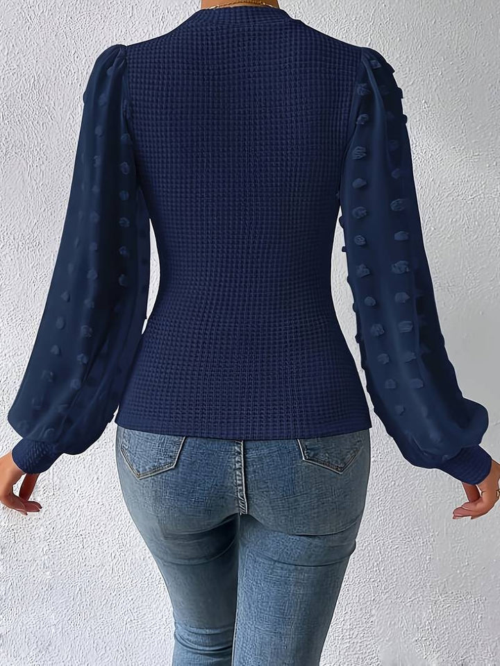 Adelina - Long Sleeve Knit Top
