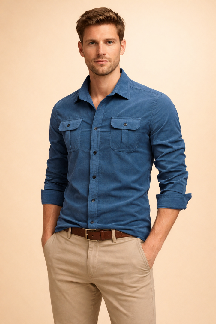 Adrian Stylish Casual Shirt, view 5 - Elena Harper