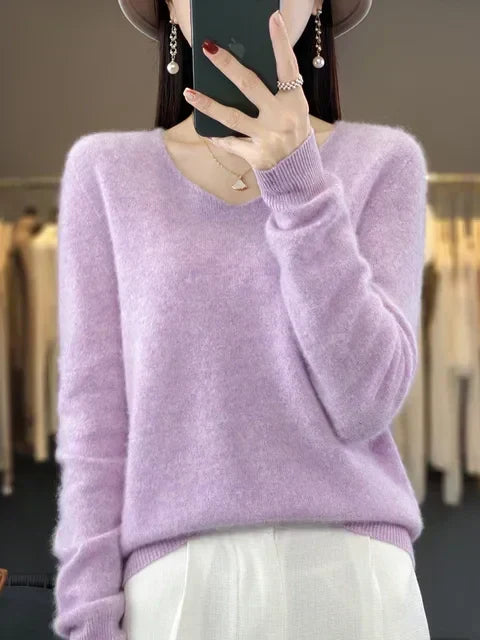 Adele Loose-Fitting Sweater - Elena Harper