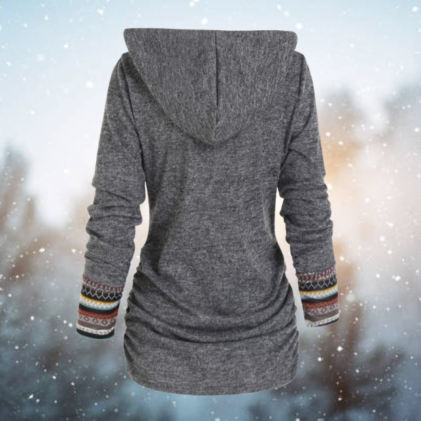 Amara Tribal Hoodie, view 7 - Elena Harper