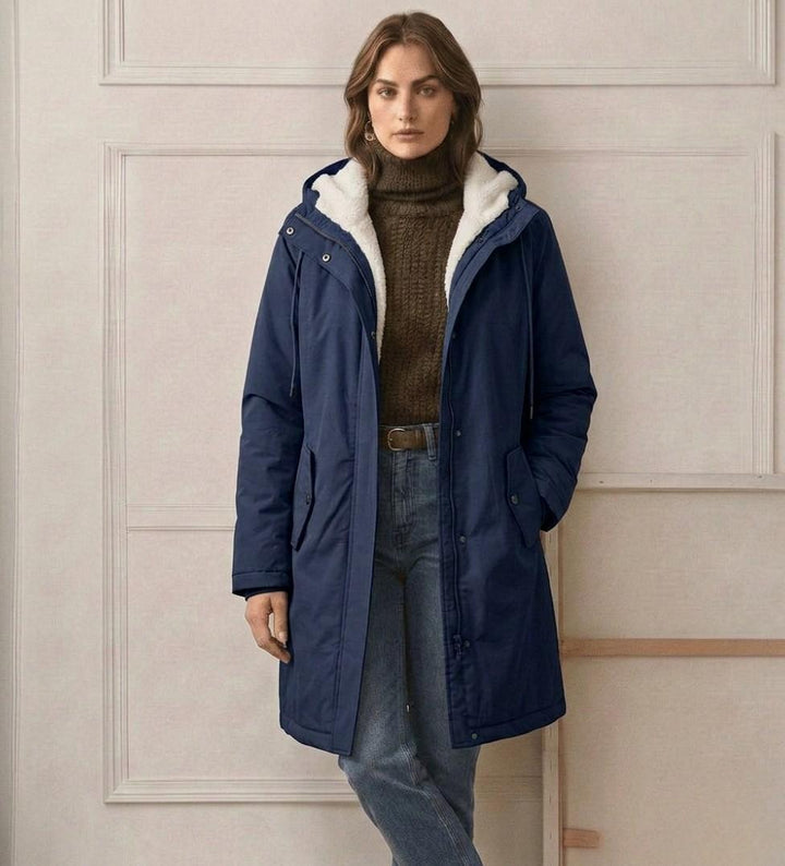 WINTER PARKA WITH FLEECE LINING FOR WOMEN