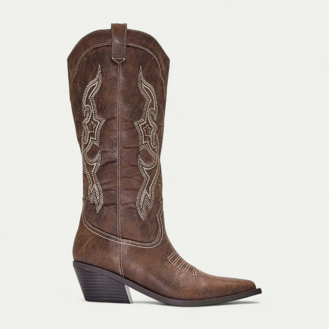 Seraphina | Elegant Western Boots with Distinctive Silhouette