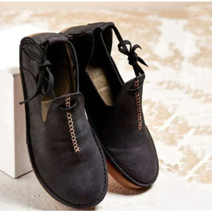 Leather Shoes for Women Elegant and Comfortable Footwear, view 3 - Elena Harper