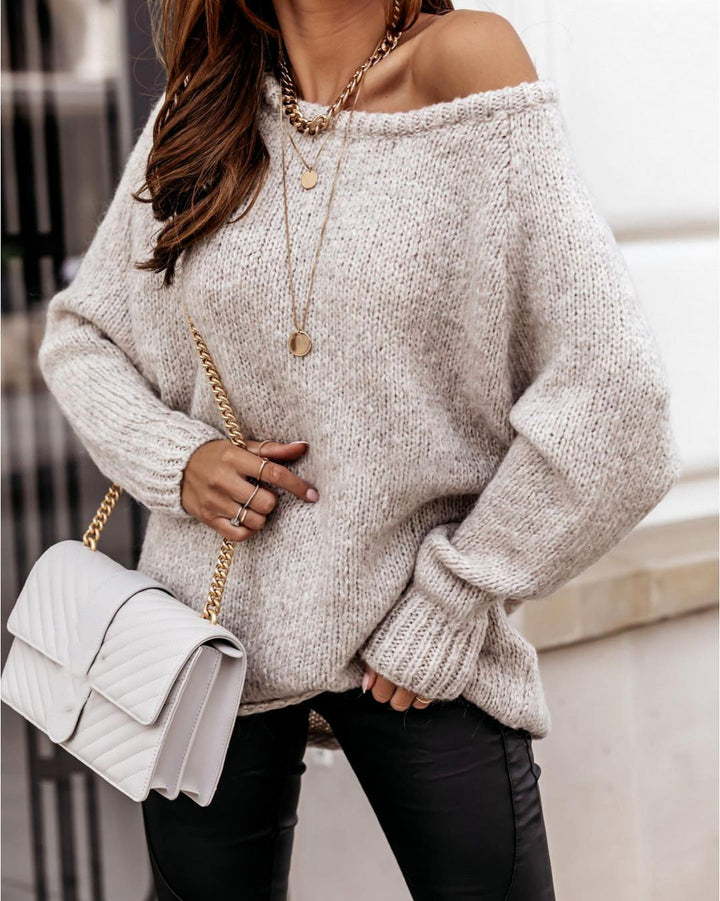 Annaliese - Knitted Loose Winter Sweater