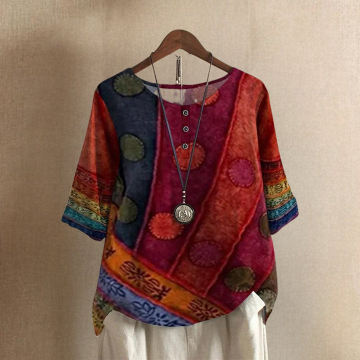 Lelia Effortless Chic Blouse, view 5 - Elena Harper