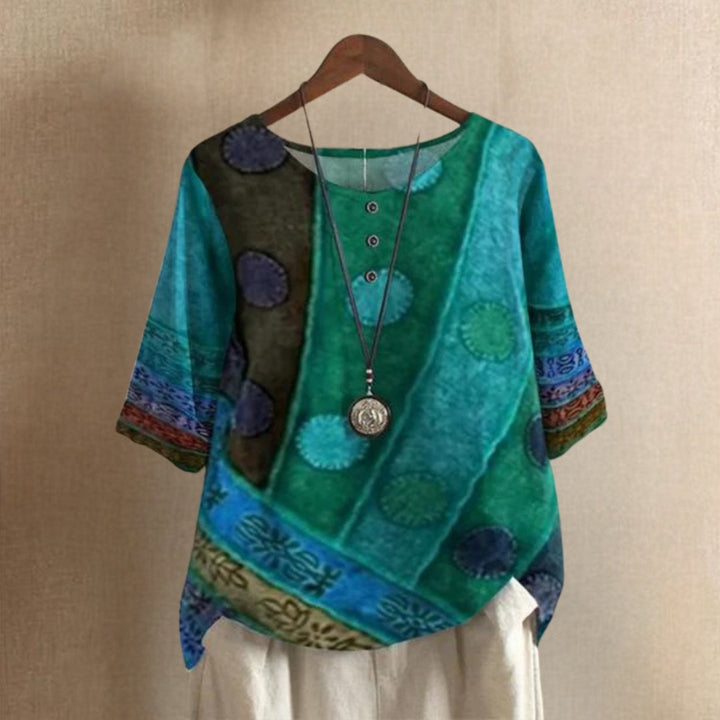 Lelia Effortless Chic Blouse, view 4 - Elena Harper