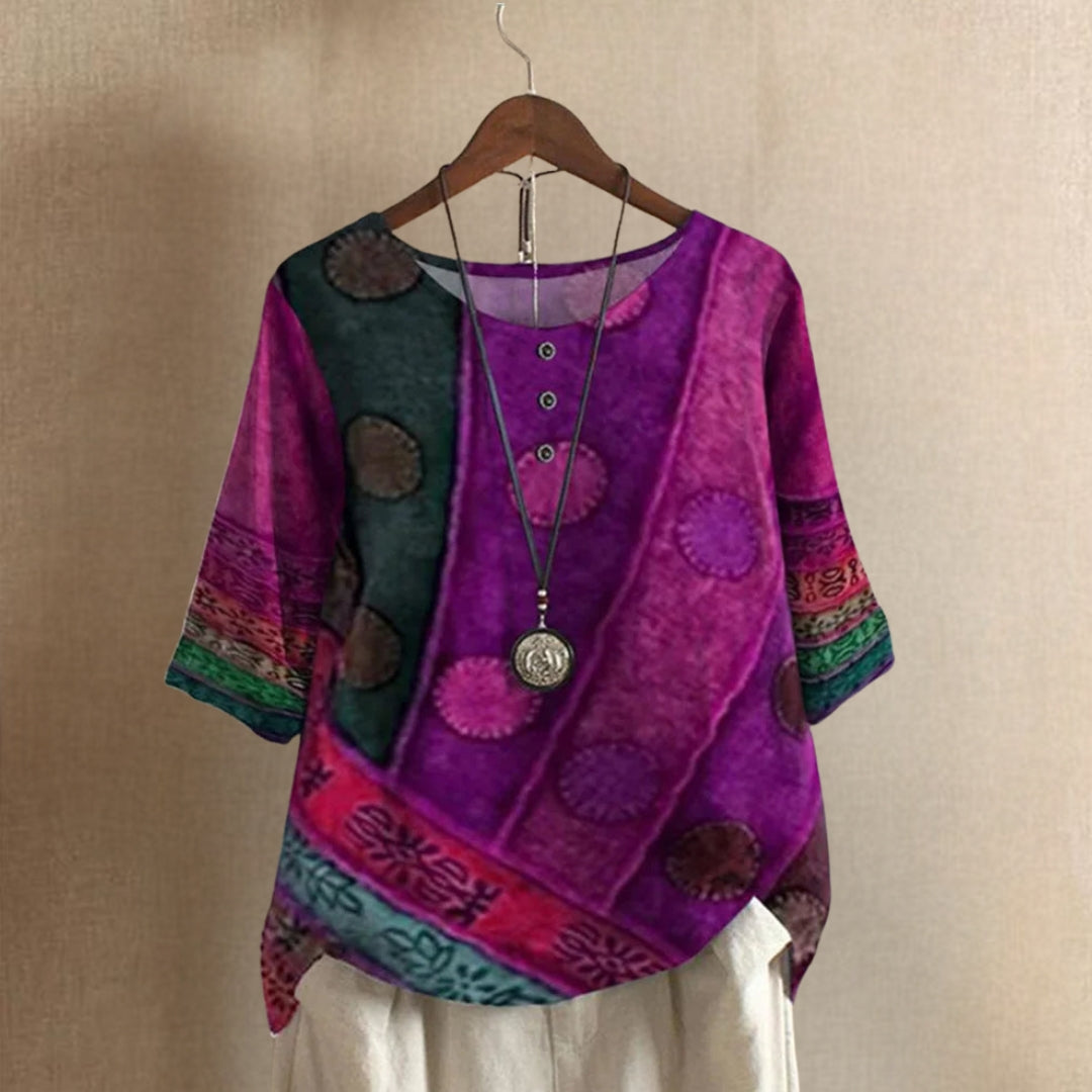 Lelia Effortless Chic Blouse - Elena Harper