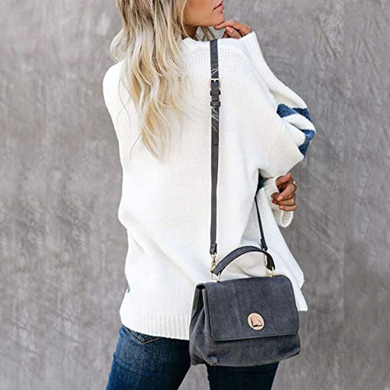 Anya - Casual Patchwork Sweater