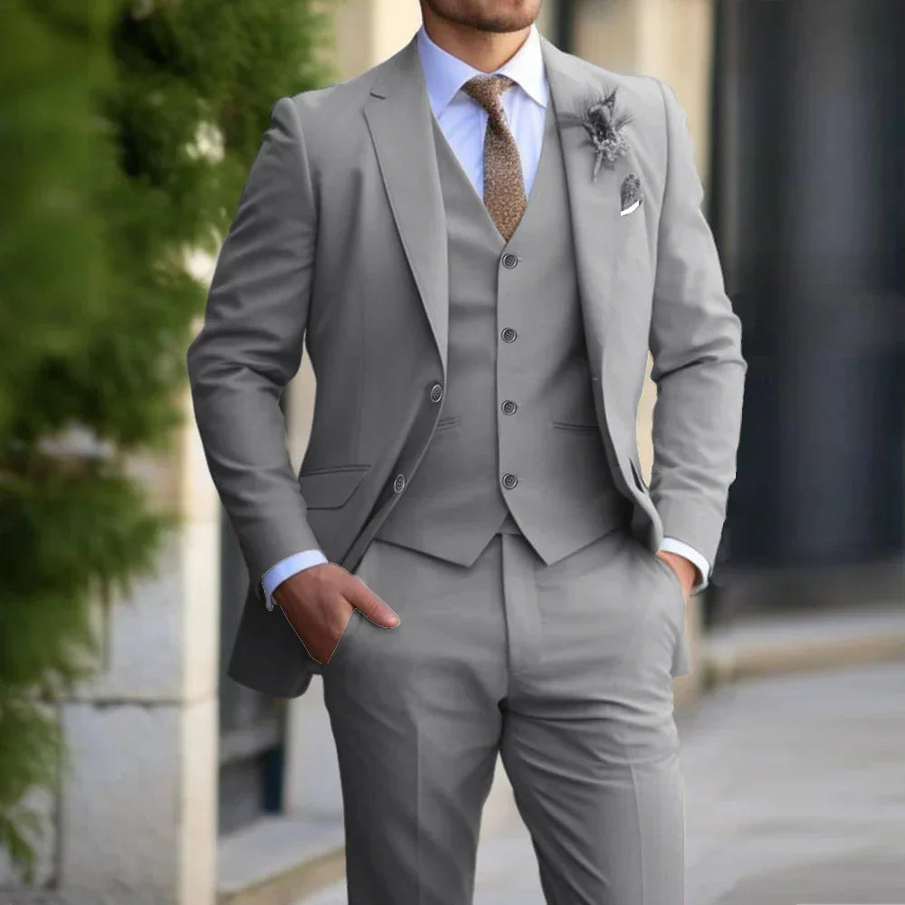 Men's Suit | Elegant 3-Piece Set