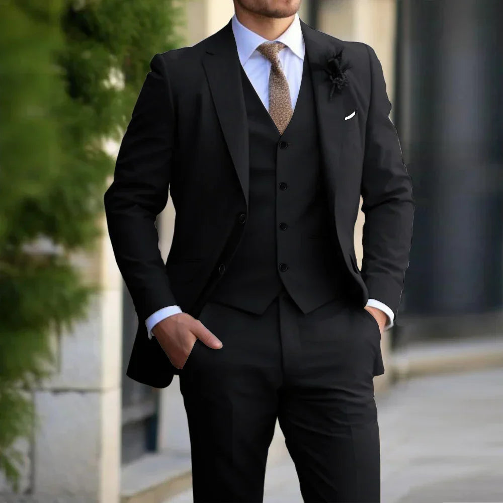 Men's Suit | Elegant 3-Piece Set