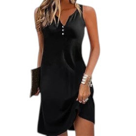 Sleeveless Mini Summer Dress for Women - Cindy