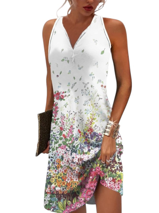 Sleeveless Mini Summer Dress for Women - Cindy