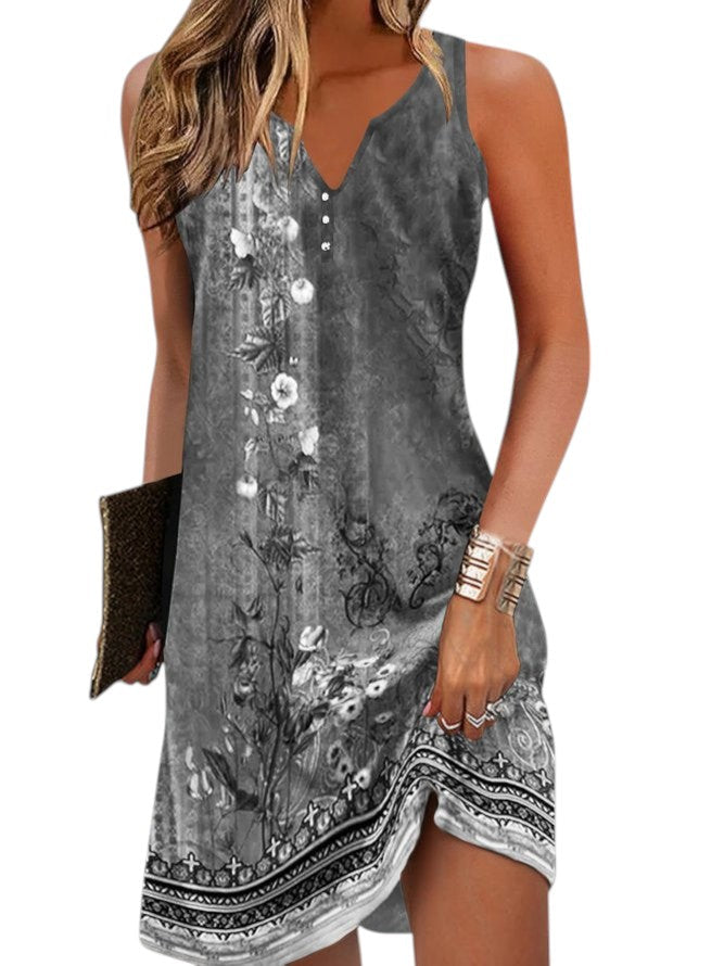Sleeveless Mini Summer Dress for Women - Cindy