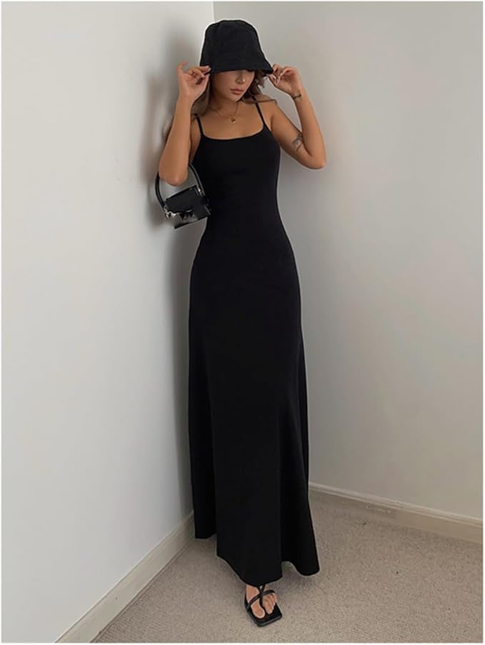 Sleeveless Tailored Maxi Dress for Everyday Wear Shelly - Elena Harper