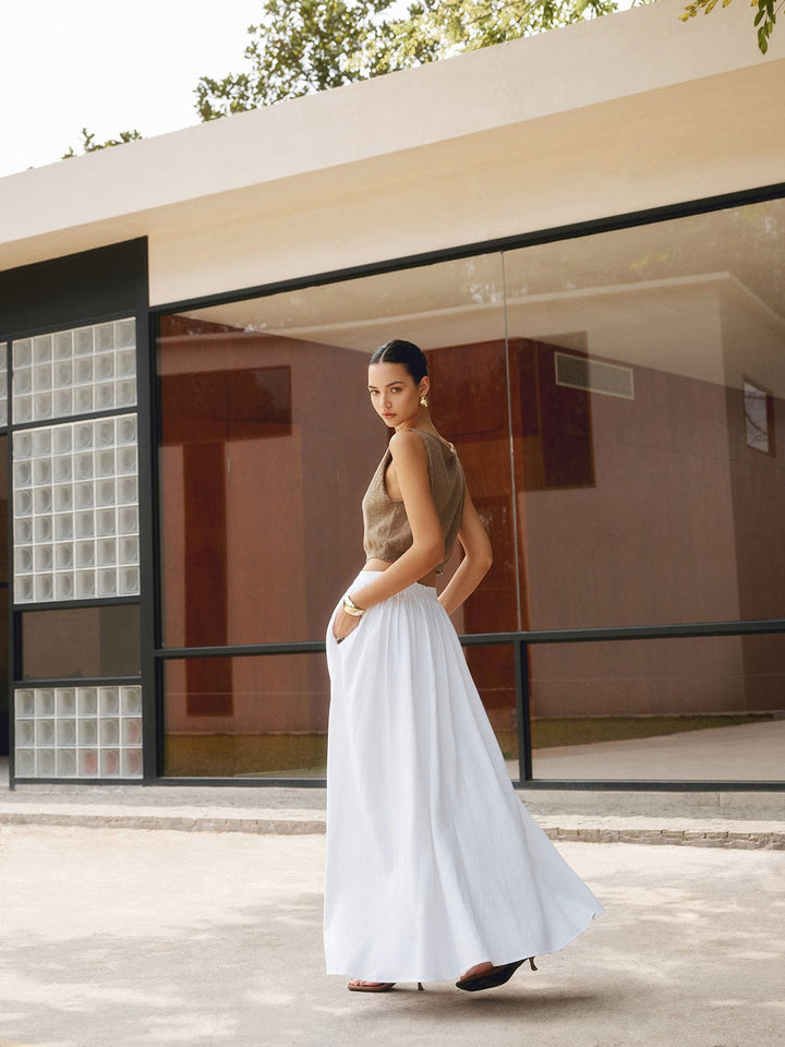 Daphne | Classic Long Full Skirt