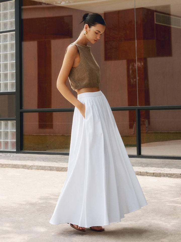 Daphne | Classic Long Full Skirt