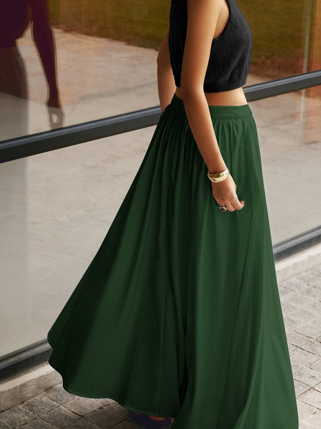 Daphne | Classic Long Full Skirt