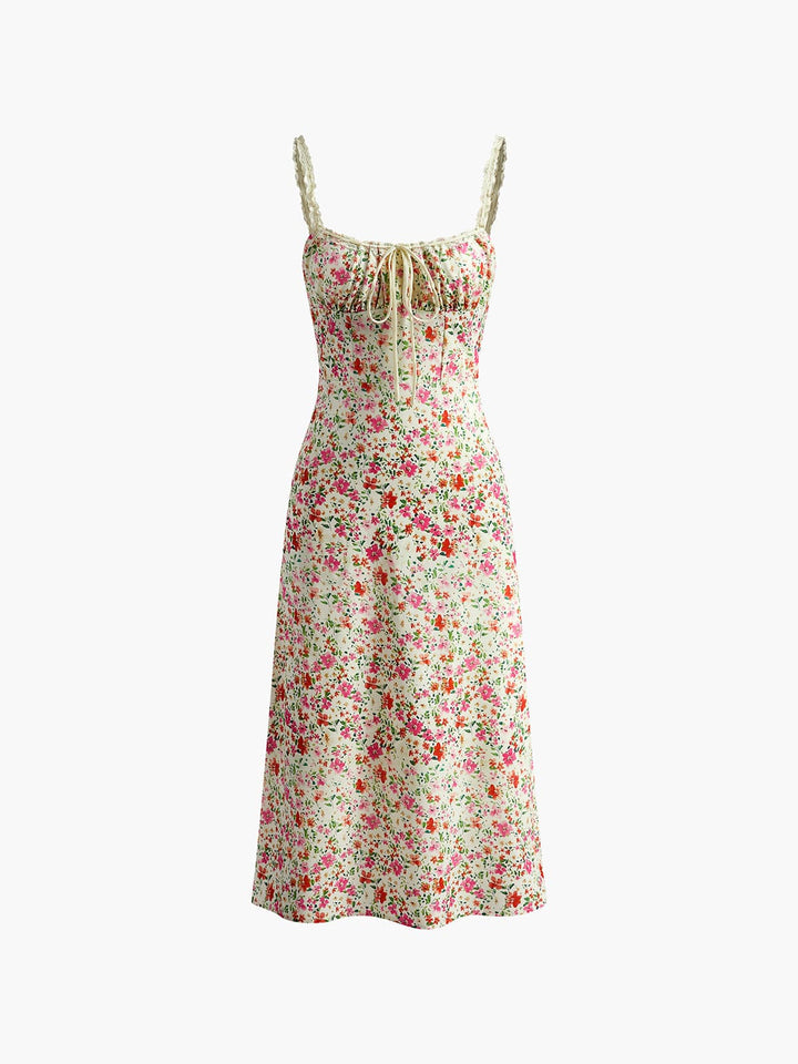 Beatrix | Romantic floral dress with vintage charm