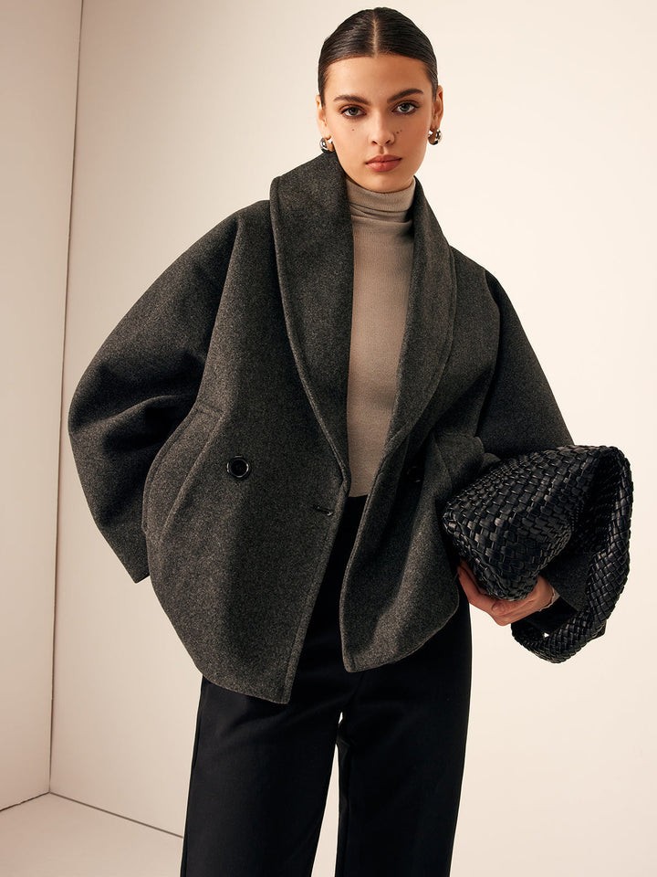Short Tweed Jacket for Women - Chic and Structured