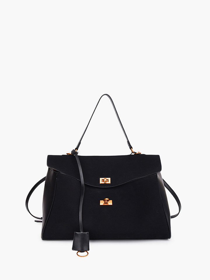 Large Capacity Shoulder Bag Versatile Use Stylish and Practical Ideal for Travel, view 6 - Elena Harper