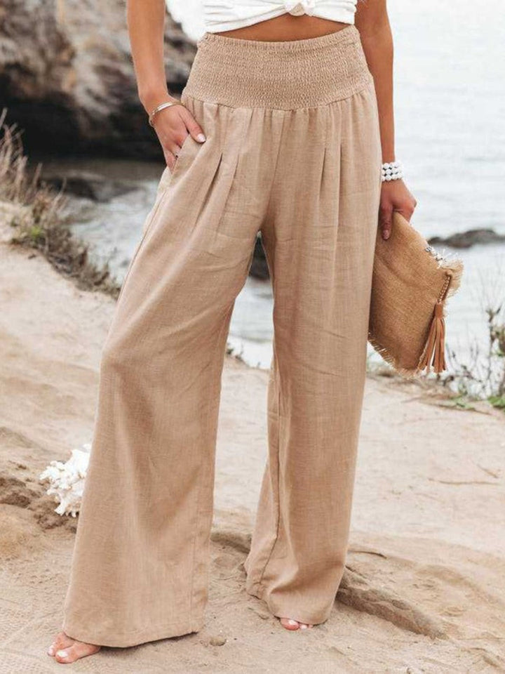 MICHELLE – RELAXED WIDE-LEG PANTS