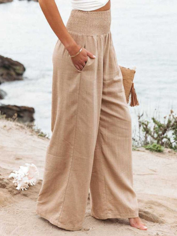 MICHELLE – RELAXED WIDE-LEG PANTS