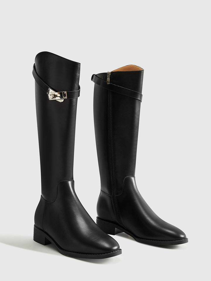 Women's Elegant Knee High Riding Boots