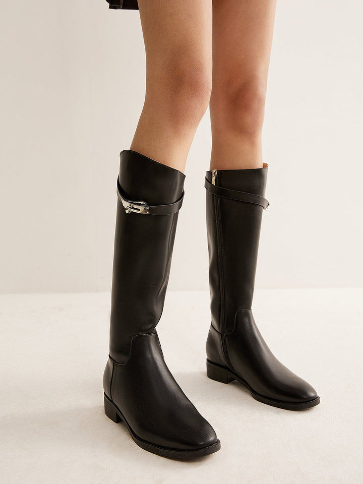 Women's Elegant Knee High Riding Boots