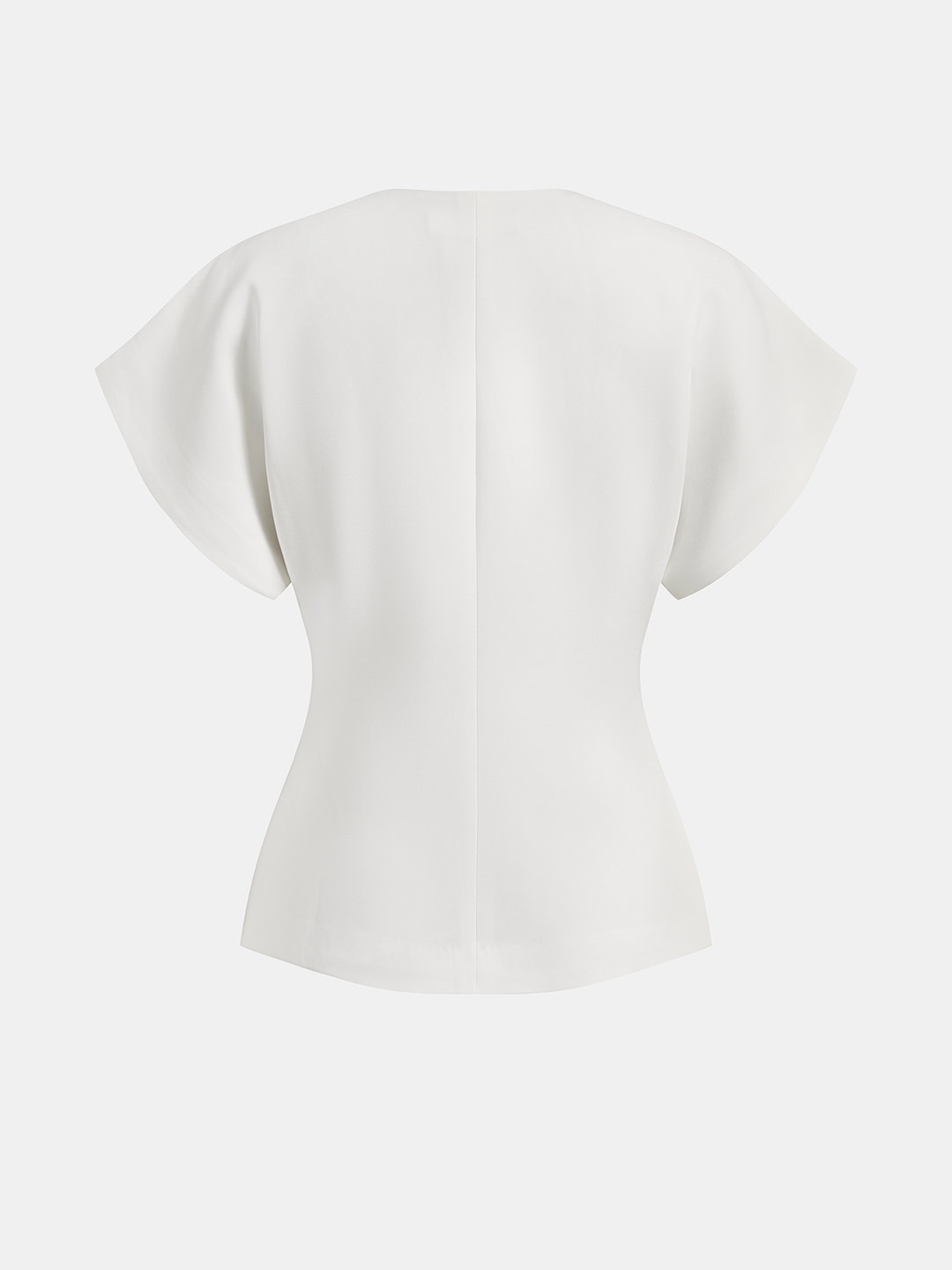 Elegant Women's V-Neck Top - Fluid and Refined