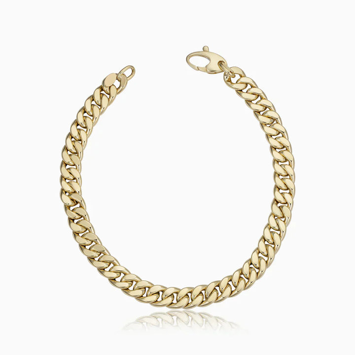Mayzharine™  |  Cuban Armband 18k Gold