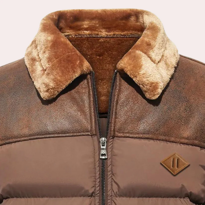 Men's winter jacket, cozy and high quality
