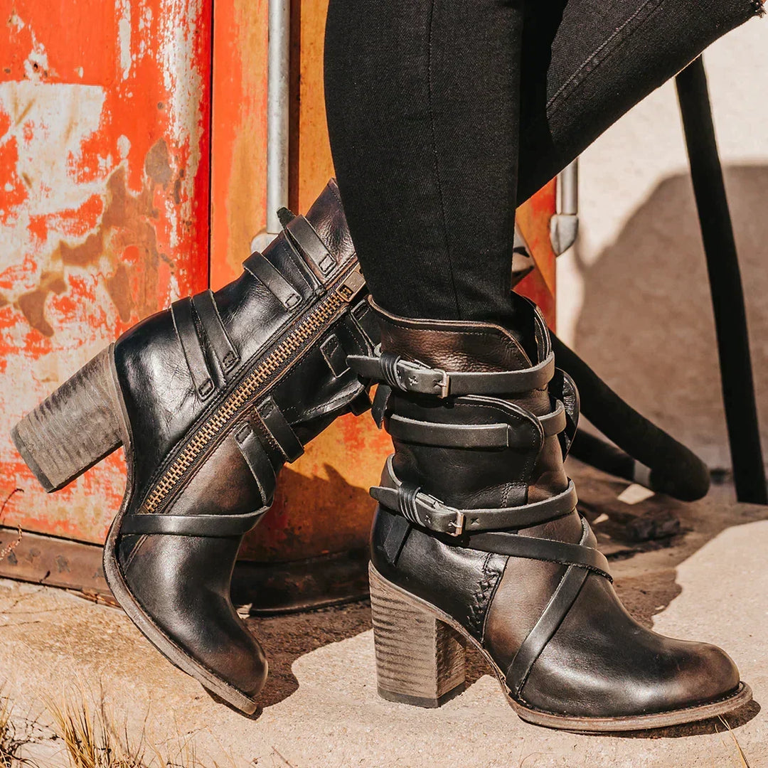 Women's Retro Winter Boots - Warm, Stylish & Comfortable Footwear