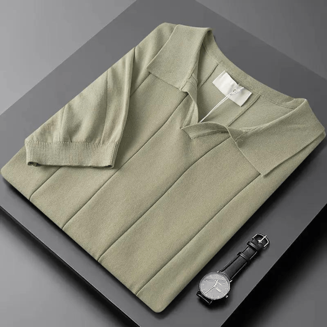 Emma & Rose Manhattan Portofino™ soft polo shirt in a classic fit, shown in a stylish pastel shade with a polo collar and short sleeves.