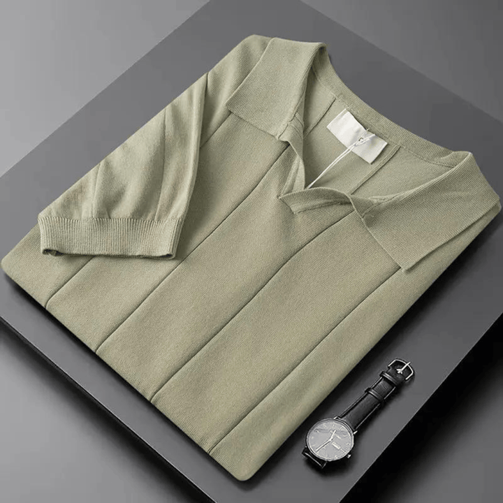 Emma & Rose Manhattan Portofino™ soft polo shirt in a classic fit, shown in a stylish pastel shade with a polo collar and short sleeves.