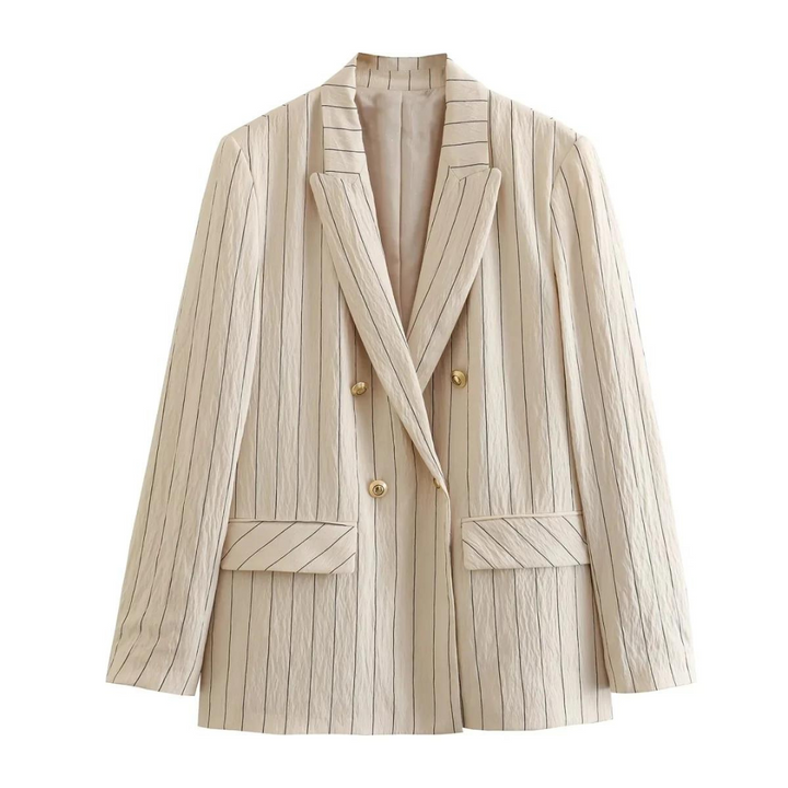 Helena Pinstripe Set, view 4 - Elena Harper