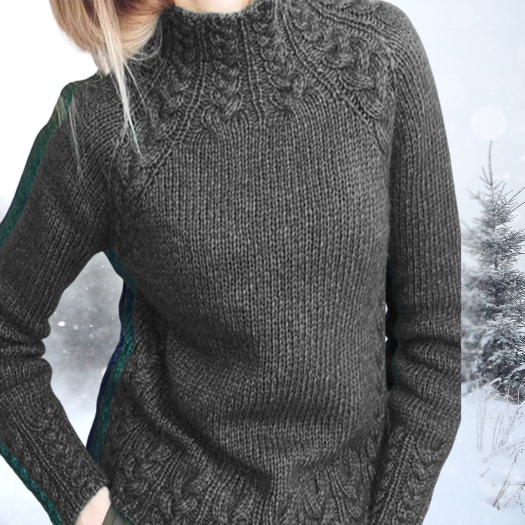 Women's Elegant Turtleneck Sweater for Chic Warmth
